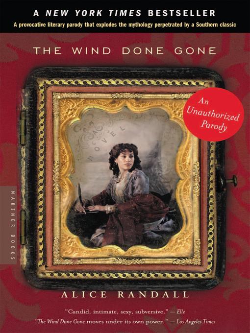 Title details for The Wind Done Gone by Alice Randall - Wait list